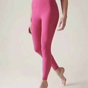 Athleta red Altitude Tight Leggings